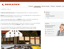 Tablet Screenshot of bernauer-group.com